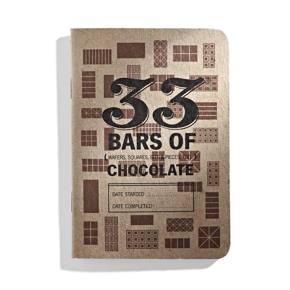 Brown, Journal, Art & School, 33 Books Co., Pieces of Chocolate, 552918